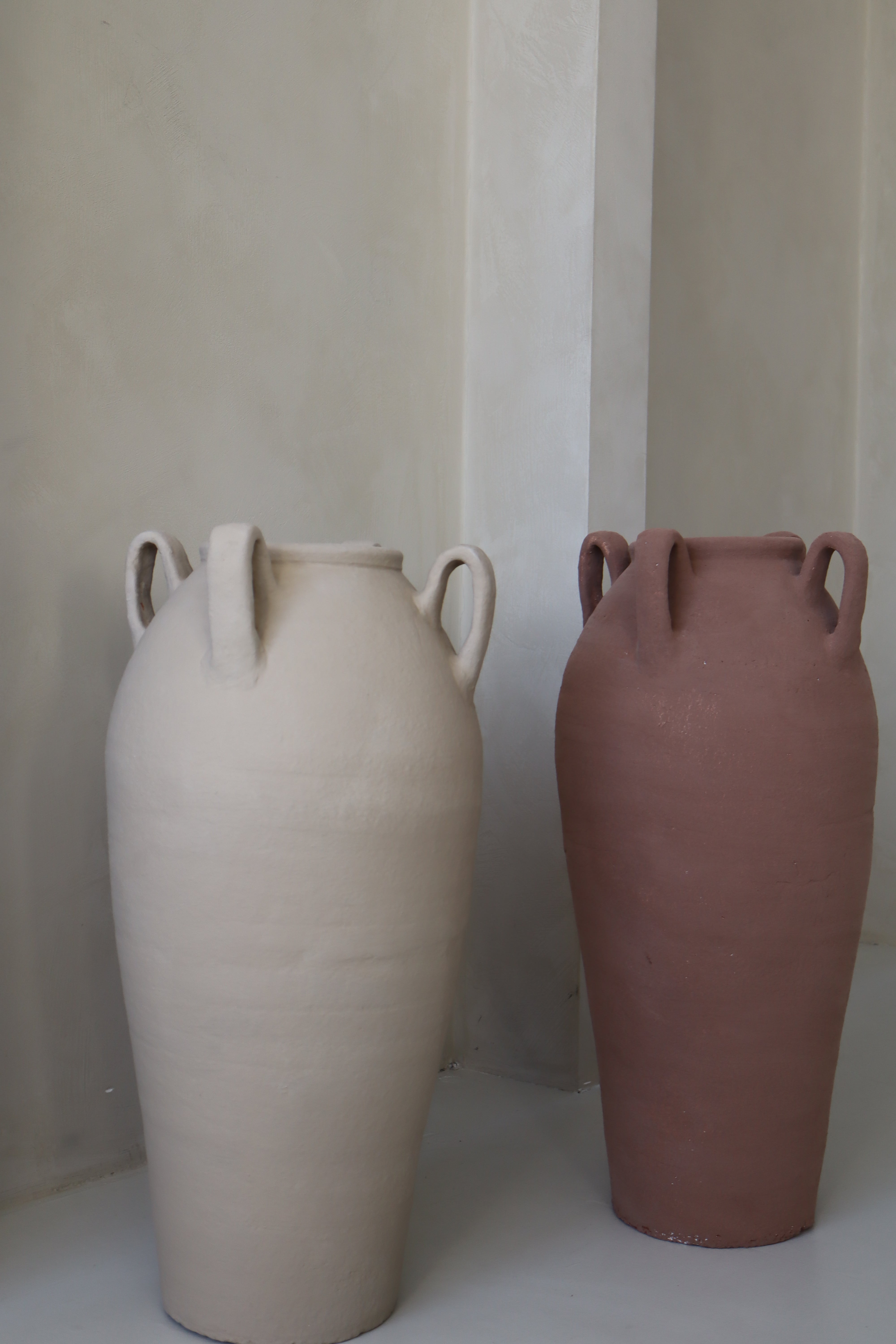 Vaas Orma bruin, L 65 cm