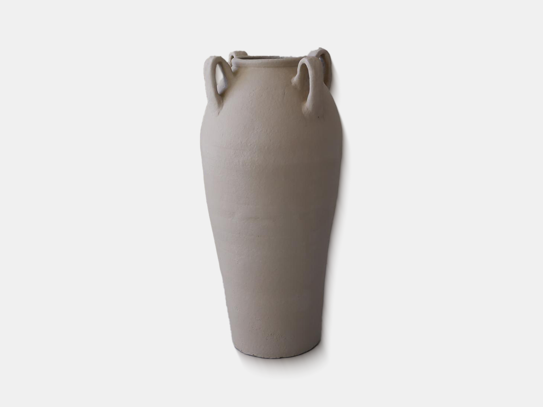 Vaas Orma beige, L 65 cm